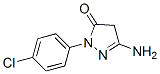 5-Amino-2-(4-chloro-phenyl)-2,4-dihydro-pyrazol-3-one Structure,10050-12-1Structure