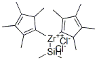 Dimethylsilylbis(tetramethylcyclopentadienyl)zirconium dichloride Structure,100516-64-1Structure