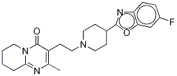 3-[2-[4-(6-Fluoro-2-benzoxazolyl)-1-piperidinyl]ethyl]-6,7,8,9-tetrahydro-2-methyl-4h-pyrido[1,2-a]pyrimidin-4-one Structure,1005191-81-0Structure