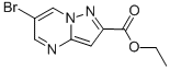 Ethyl 6-bromopyrazolo[1,5-a]pyrimidine-2-carboxylate Structure,1005209-42-6Structure