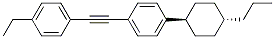 1-Propyl-4-((4-(trans-4-propylcyclohexyl)phenyl)ethynyl)benzene Structure,100558-53-0Structure