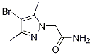 2-(4-Bromo-3,5-dimethyl-1H-pyrazol-1-yl)acetamide Structure,1005668-21-2Structure