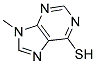 6H-purine-6-thione,1,9-dihydro-9-methyl- Structure,1006-20-8Structure