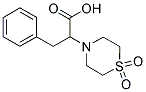 2-(1,1-Dioxo-1lambda6,4-thiazinan-4-yl)-3-phenylpropanoic acid Structure,100610-68-2Structure