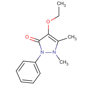 4-Ethoxy-1,5-dimethyl-2-phenyl-1,2-dihydro-pyrazol-3-one Structure,100615-46-1Structure