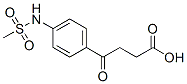 4-[(4-Mesylamino)phenyl]-4-oxobutyric acid Structure,100632-57-3Structure