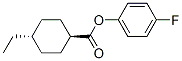 Trans-4-ethyl-cyclohexanecarboxylic acid 4-fluoro-phenyl ester Structure,100633-61-2Structure