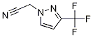 2-(3-(Trifluoromethyl)-1h-pyrazol-1-yl)acetonitrile Structure,1006348-71-5Structure