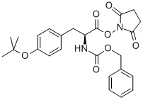 Z-tyr(tbu)-osu Structure,10068-67-4Structure