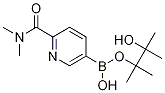 2-Pyridinecarboxamide, N,N-dimethyl-5-(4,4,5,5-tetramethyl-1,3,2-dioxaborolan-2-yl)- Structure,1006876-27-2Structure