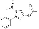 N-acetyl-3-acetoxy-5-phenylpyrrole Structure,100750-39-8Structure