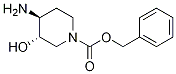 Phenylmethyl (3s,4s)-4-amino-3-hydroxypiperidinecarboxylate Structure,1007596-63-5Structure