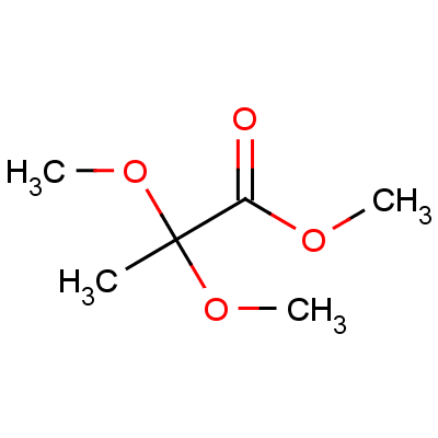 2,2-Dimethoxypropionic acid methyl ester Structure,10076-48-9Structure