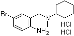 2-Amino-5-bromo-n-cyclohexyl-n-methylbenzylamine dihydrochloride Structure,10076-98-9Structure