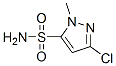 5-(Aminosulfonyl)-3-chloro-1-methyl-1H-pyrazole-4-carboxylic acid methyl ester Structure,100784-27-8Structure