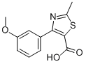 2-Methyl-4-(3-methoxy-phenyl)-thiazole-5-carboxylic acid Structure,1007873-58-6Structure