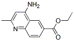 2-甲基-4-氨基-6-喹啉甲酸乙酯結構式_100795-25-3結構式
