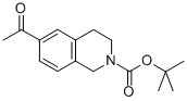 2-Boc-6-acetyl-1,2,3,4-tetrahydroisoquinoline Structure,1008518-35-1Structure