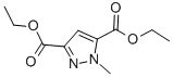 1-Methyl-1H-pyrazole-3,5-dicarboxylic acid diethyl ester Structure,100852-80-0Structure