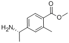 Benzoic acid, 4-[(1S)-1-aminoethyl]-2-methyl-, methyl ester Structure,1008736-39-7Structure