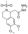 2-[6,7-dImethoxy-2-(methylsulfonyl)-1,2,3,4-tetrahydroisoquinolin-1-yl]acetohydrazide Structure,100879-60-5Structure