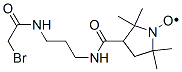 3-(3-(2-Bromoacetamido)propylcarbamoyl)-proxyl Structure,100900-11-6Structure