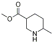 6-Methyl-piperidine-3-carboxylic acid methyl ester Structure,1009376-91-3Structure