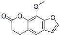 5,6-Dihydro-9-methoxy-7H-furo[3,2-g][1]benzopyran-7-one Structure,100953-16-0Structure