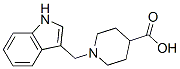 1-(1H-Indol-3-ylmethyl)piperidine-4-carboxylic acid Structure,100957-76-4Structure