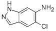 5-Chloro-1(2)h-indazol-6-ylamine Structure,100960-35-8Structure