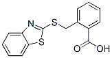 2-[(1,3-Benzothiazol-2-ylthio)methyl]benzoic acid Structure,100961-61-3Structure