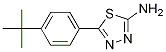 5-[4-(1,1-Dimethylethyl)phenyl]-1,3,4-thiadiazol-2-amine Structure,100987-04-0Structure