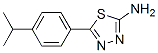 5-(4-Isopropylphenyl)-1,3,4-thiadiazol-2-amine Structure,100987-89-1Structure