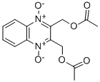 2,3-Bis(acetoxymethyl)quinoxaline1,4-dioxide Structure,10103-89-6Structure