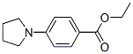 4-Pyrrolidin-1-yl-benzoic acid ethyl ester Structure,101038-63-5Structure