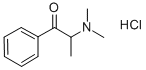 2-(Dimethylamino)-1-phenyl-1-propanone hydrochloride (1:1) Structure,10105-90-5Structure