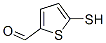 2-Thiophenecarboxaldehyde, 5-mercapto-(9ci) Structure,101066-60-8Structure