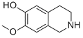 7-Methoxy-1,2,3,4-tetrahydroisoquinolin-6-ol Structure,1011-43-4Structure