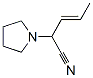 1-Pyrrolidineacetonitrile,alpha-1-propenyl-,(e)-(9ci) Structure,101132-09-6Structure