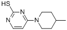 4-(4-Methylpiperidin-1-yl)pyrimidine-2-thiol Structure,1011408-60-8Structure