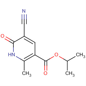 異丙基 5-氰基-2-甲基-6-氧代-1,6-二氫吡啶-3-羧酸結構式_101184-37-6結構式