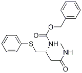 (R)-benzyl(4-(methylamino)-4-oxo-1-(phenylthio)butan-2-yl)carbamate Structure,1012059-96-9Structure