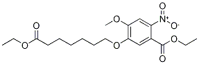 Ethyl5-((7-ethoxy-7-oxoheptyl)oxy)-4-methoxy-2-nitrobenzoate Structure,1012067-92-3Structure