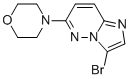 4-(3-Bromoimidazo[1,2-b]pyridazin-6-yl)morpholine Structure,1012343-72-4Structure