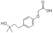 (4(3-Hydroxy-3-methylbutyl)-phenoxy)-acetic acid Structure,101268-32-0Structure