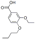 4-Butoxy-3-ethoxy-benzoic acid Structure,101268-36-4Structure