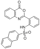 N-[2-(4-oxo-4h-3,1-benzoxazin-2-yl)phenyl]-2-naphthalenesulfonamide Structure,10128-55-9Structure