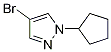 4-Bromo-1-cyclopentyl-1h-pyrazole Structure,1012880-01-1Structure