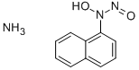 N-(1-Naphthyl)-N-nitrosohydroxylamine Ammonium Salt Structure,1013-20-3Structure