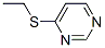 Pyrimidine, 4-(ethylthio)- (7ci,8ci,9ci) Structure,10132-15-7Structure